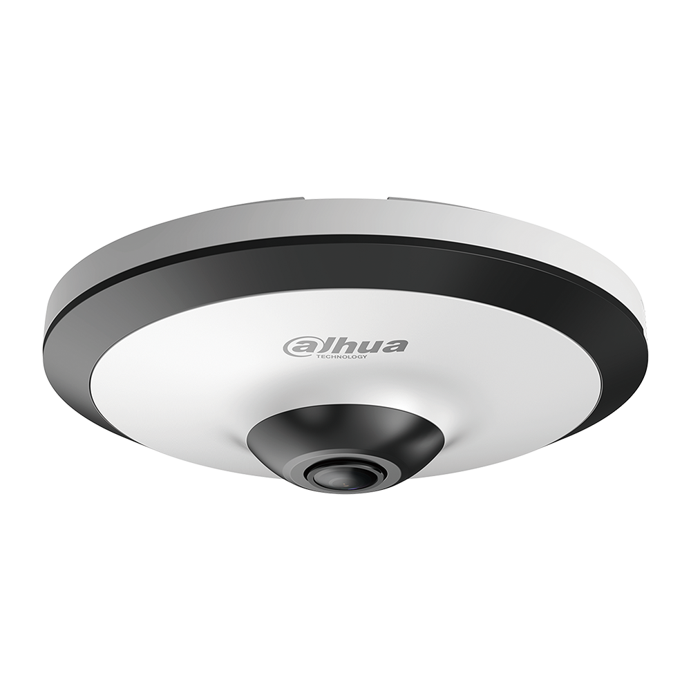 Dôme fisheye HDCVI série PRO avec éclairage IR de 10 m pour intérieur