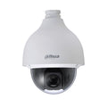 Dôme motorisé Dahua IP StarLight série AI 350L / s jour / nuit, anti-vandalisme pour l'extérieur