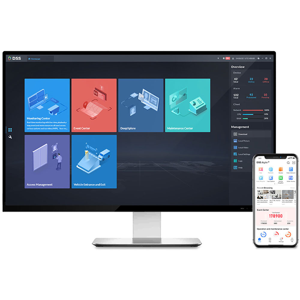 DH-DSSPRO8-VIDEO-LICENSE – Licence DSS Pro v8 pour 1 canal vidéo supplémentaire
