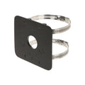 Fixation sur poteau Dahua avec finition noire