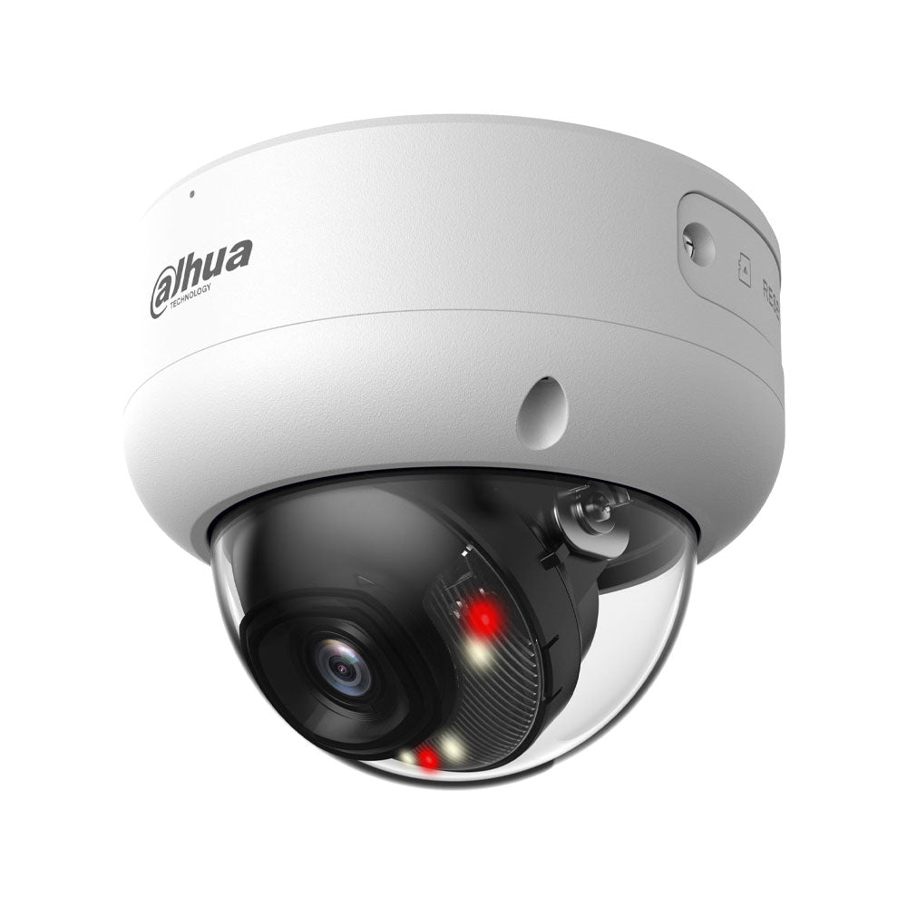 Dôme IP 8MP avec Smart Dual Light pour l'extérieur