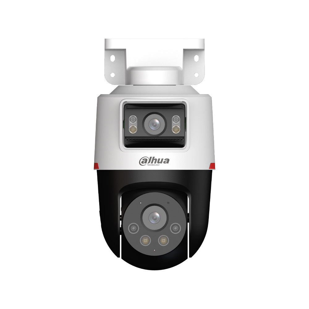 Dôme IP Dahua PTZ double 2MP avec dissuasion active et analyse intelligente