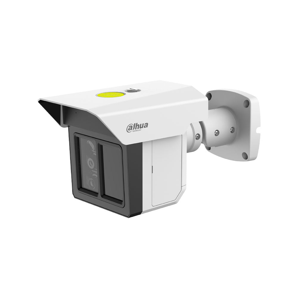 Caméra IP Dahua avec triple optique 3×2MP et protection périmétrique
