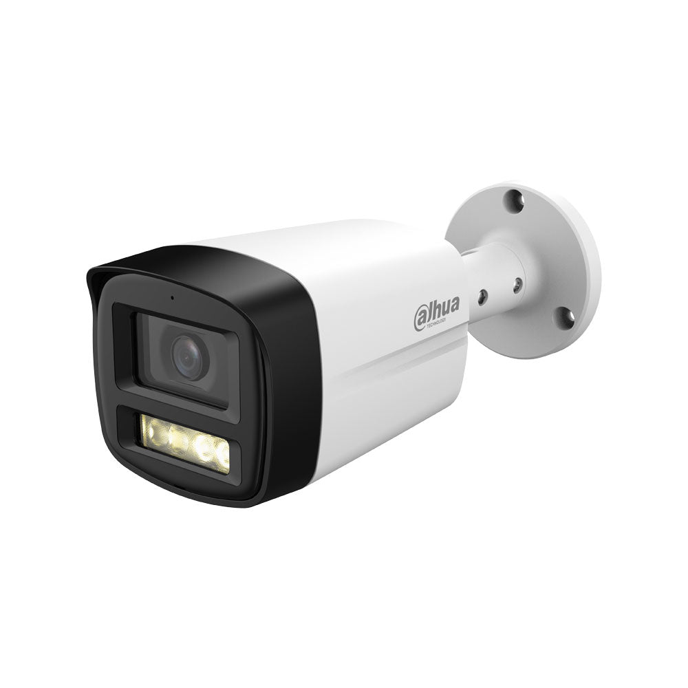 Caméra bullet 4-en-1 Dahua Lite de 5 MP avec Smart Dual Light, Starlight et audio