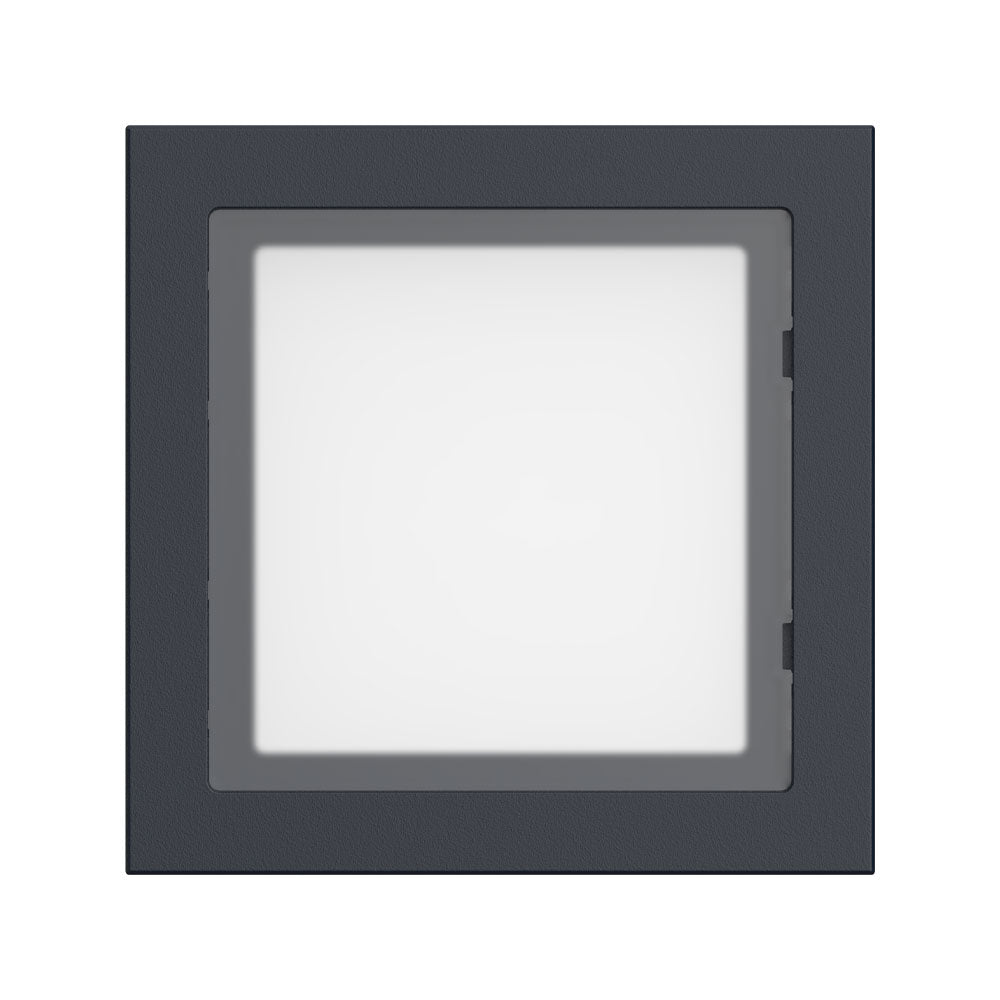 Module Dahua pour station de portier vidéo IP modulaire avec façade noire en aluminium