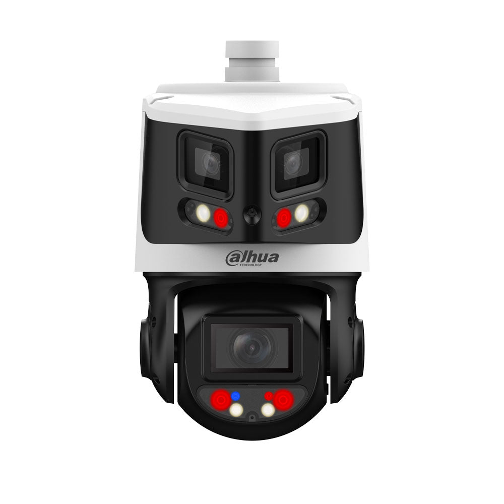 Dôme PTZ IP multisenseur Dahua X-Spans TiOC 8+4MP avec Smart Dual Light et zoom optique 10x