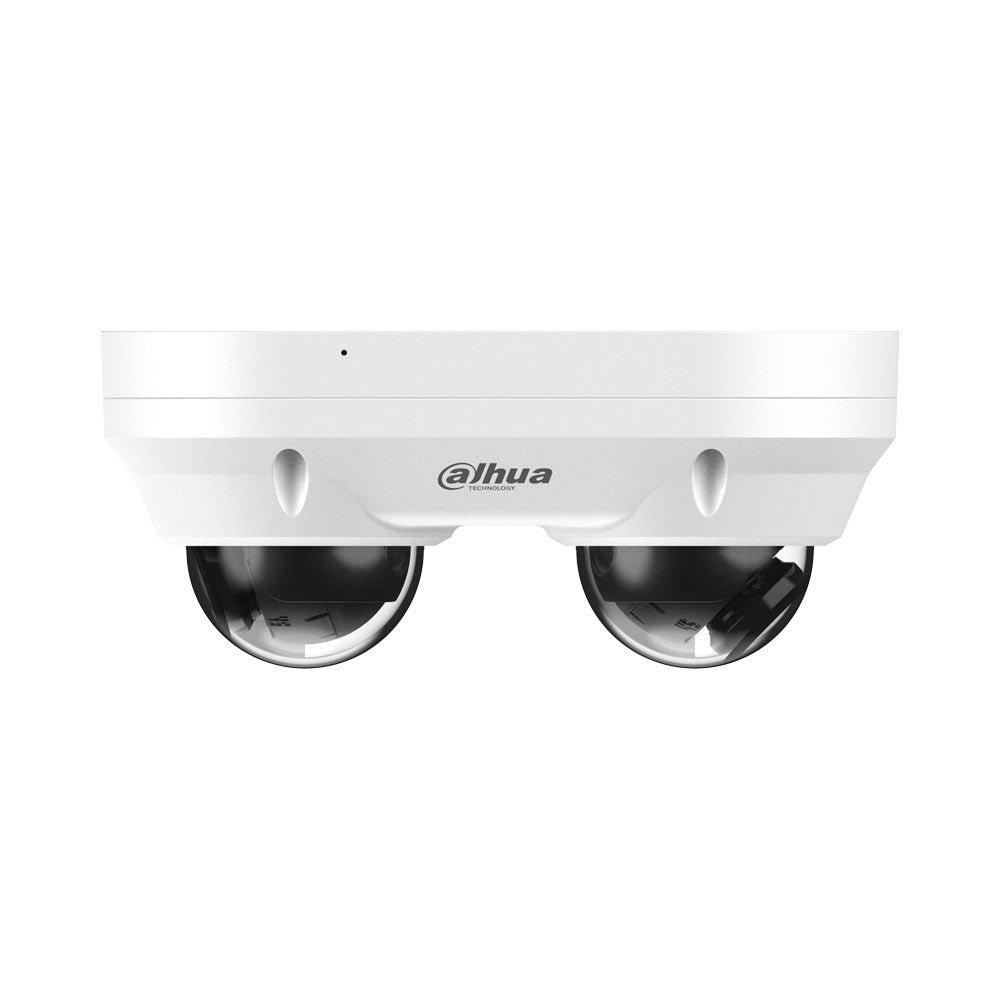 Dôme IP Dahua WizSense 2 4MP avec double orientation, Smart Dual Light et objectif fixe de 2,8 mm