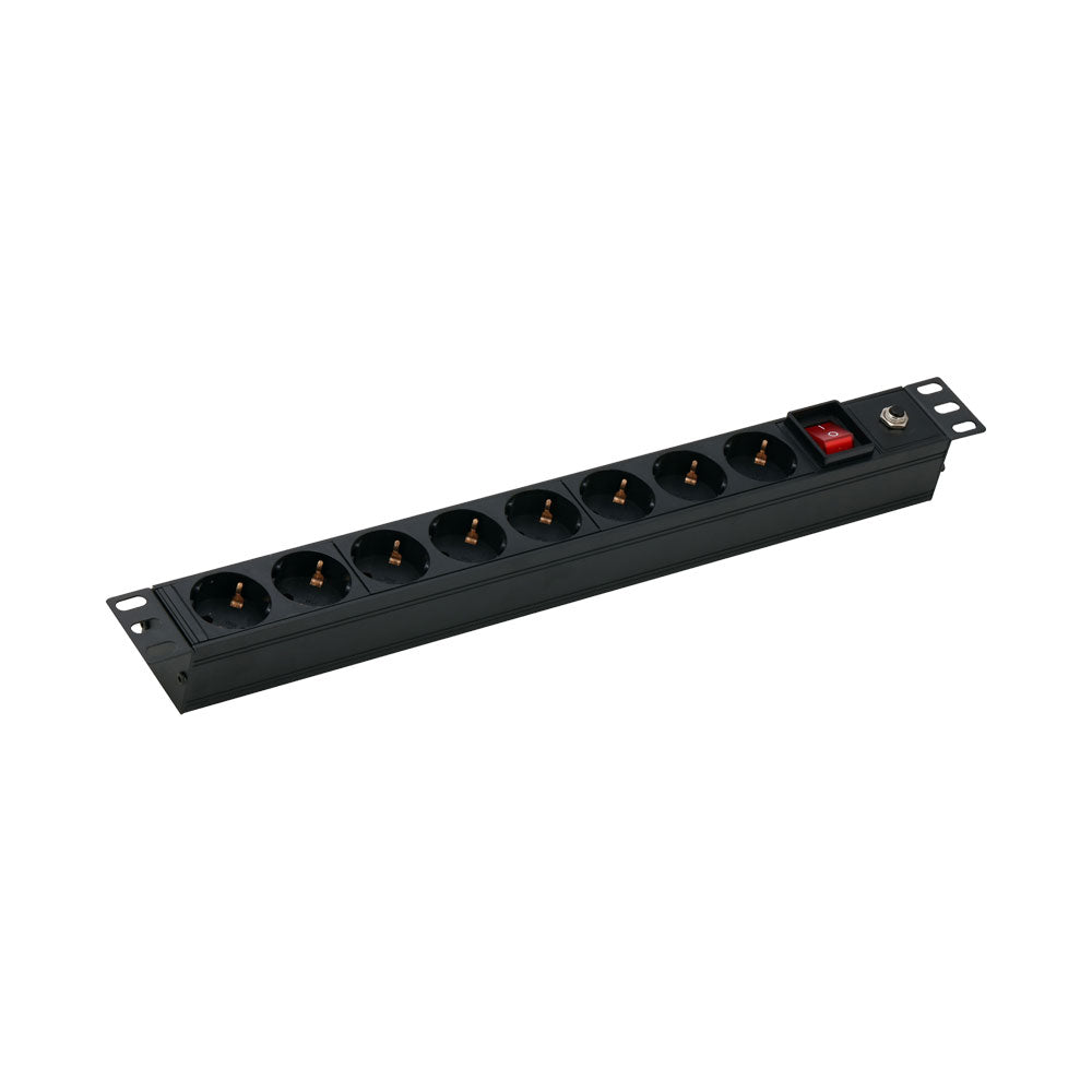 Multiprise PDU Dahua pour rack 19" avec 8 prises européennes et 4000 W