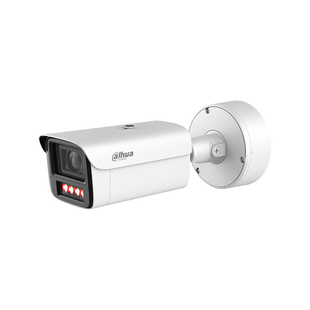 Caméra bullet IP Dahua WizMind 7 de 4MP avec Smart Dual Light, IA et audio bidirectionnel