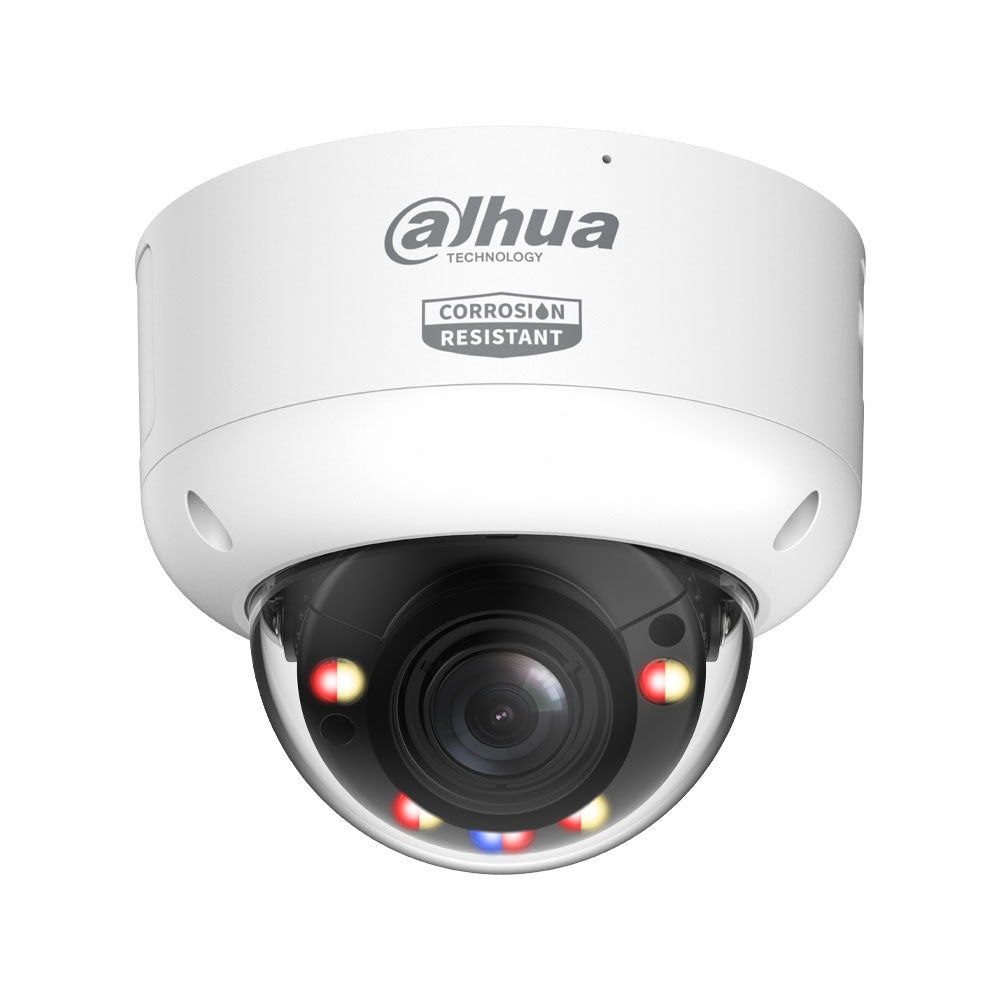 Dôme IP Dahua WizSense 3 anticorrosion 4MP avec TiOC PRO et objectif motorisé pour extérieur
