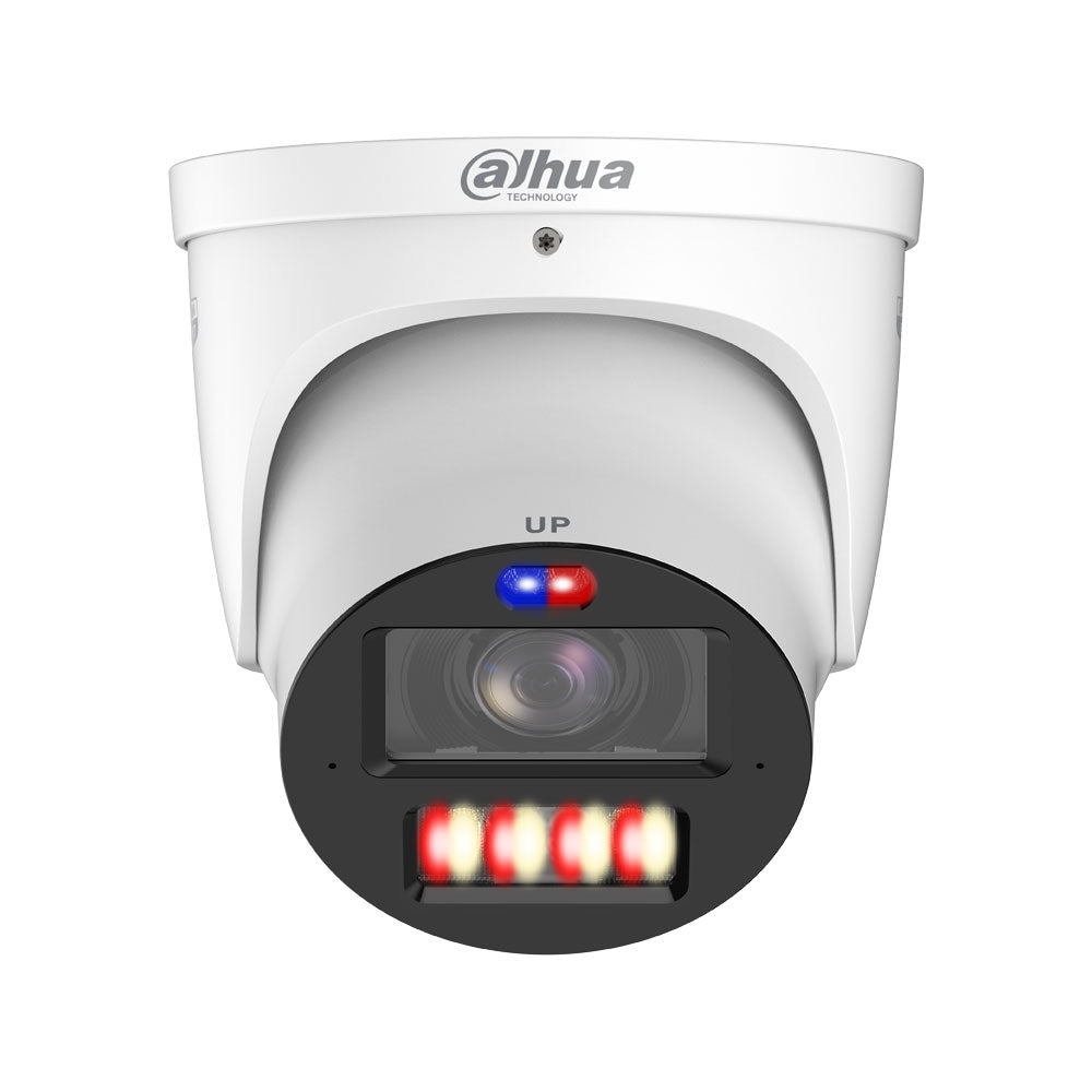 Dôme IP Dahua WizSense 3 anticorrosion 4MP avec WizColor et TiOC PRO