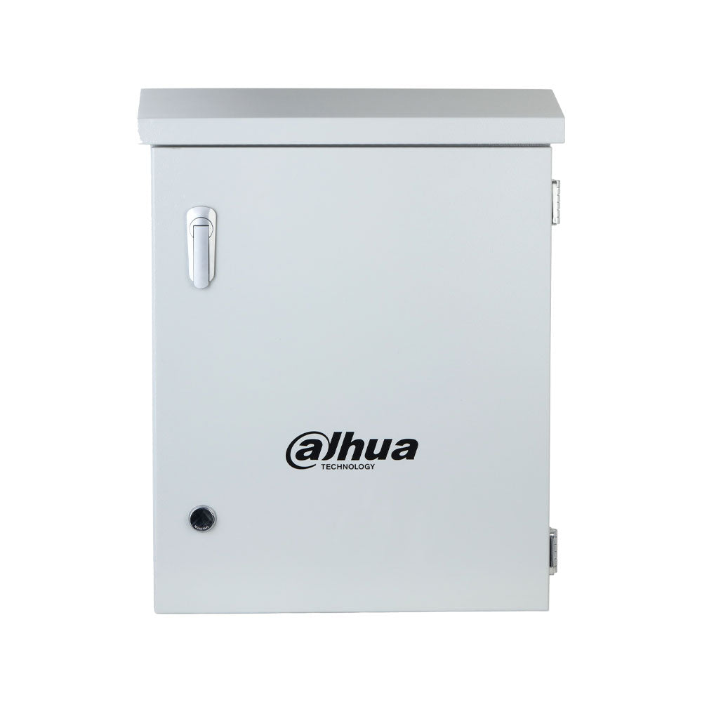 Coffret de distribution électrique extérieur Dahua avec protection IP54 et montage sur poteau
