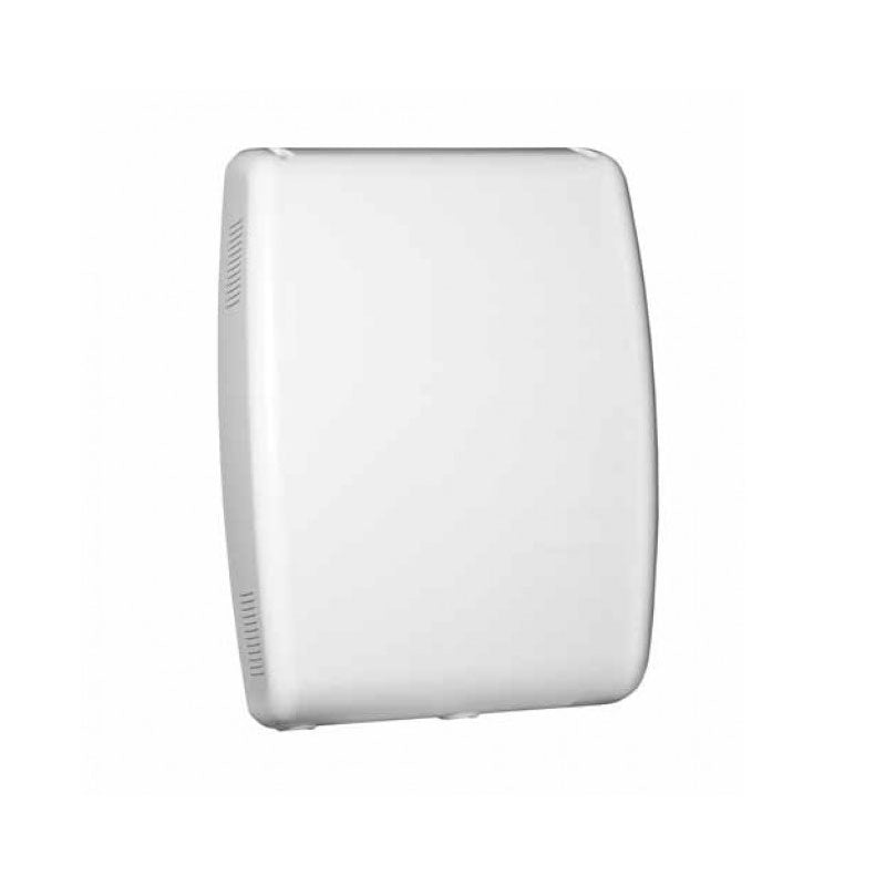 Boîte vide en plastique blanc avec porte amovible pour panneaux PowerSeries Pro