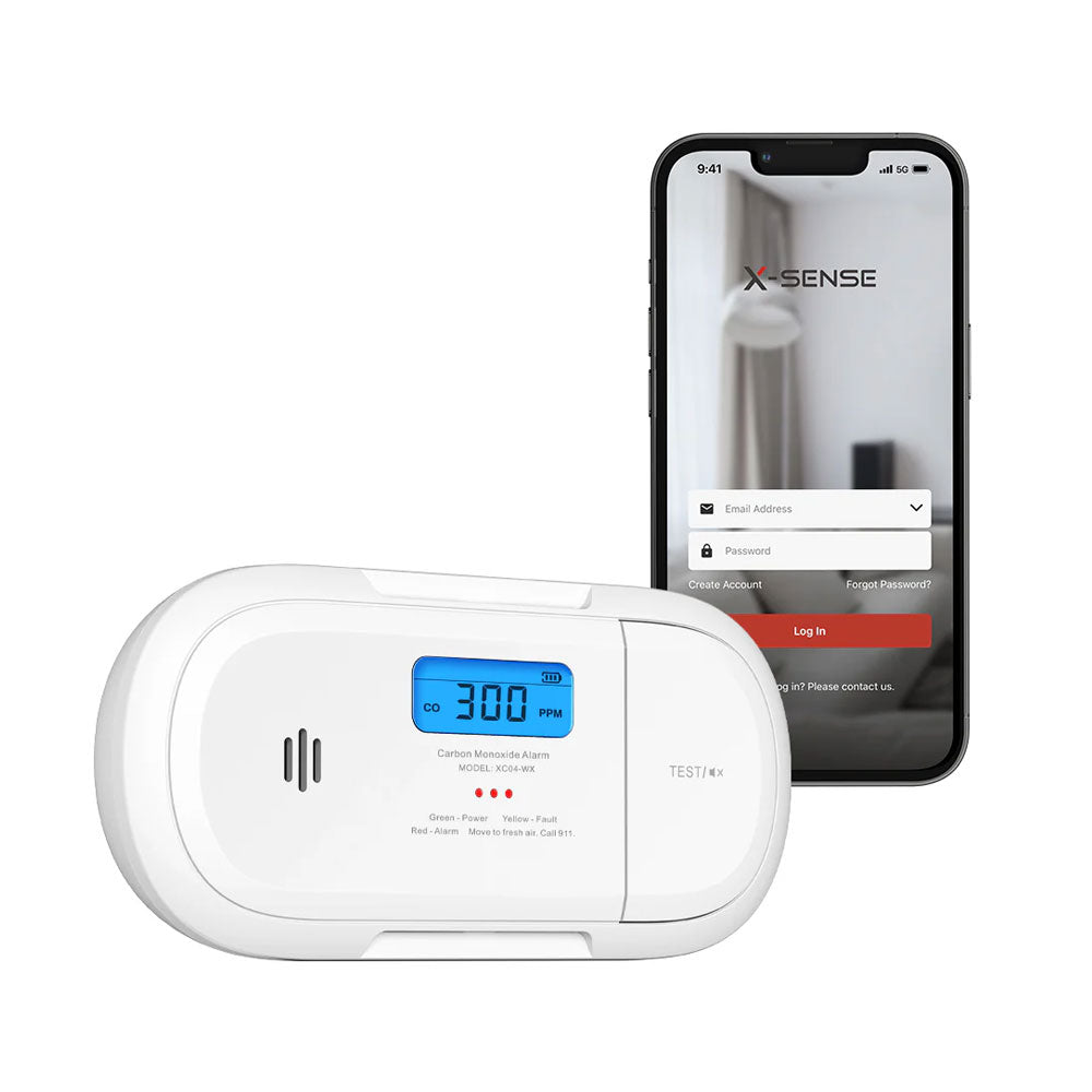 Détecteur de monoxyde de carbone autonome avec WiFi
