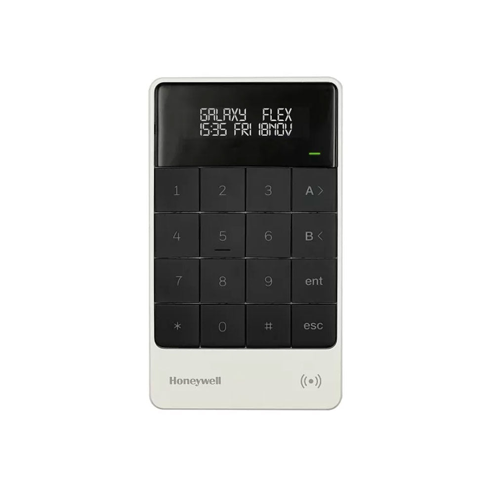 Clavier Keyprox Honeywell Galaxy MK9 avec lecteur de proximité et écran OLED