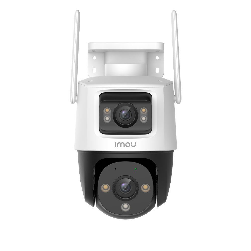 Dôme IP WiFi 5MP à double objectif avec PAN/TILT