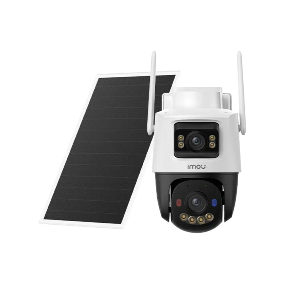 Dome PTZ IP Imou AOV Dual 5MP+5MP avec Wi-Fi 2.4 GHz, 4G et panneau solaire