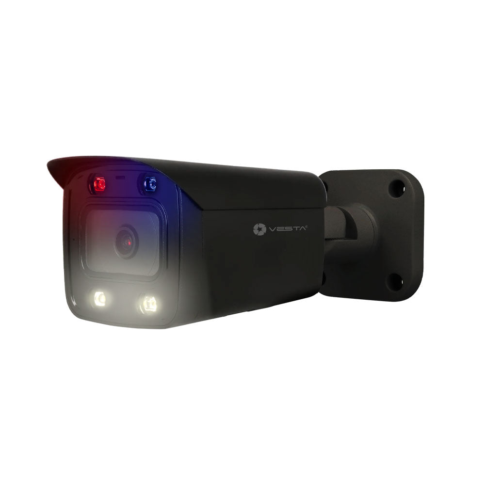 Caméra IP Vesta Advanced Video Smart Dual Light Caméra IP d'extérieur Active Deterrence Lite AI en noir. 4MP@25ips et H.265+. Smart Dual… – IPC-B34-AS-PV-B