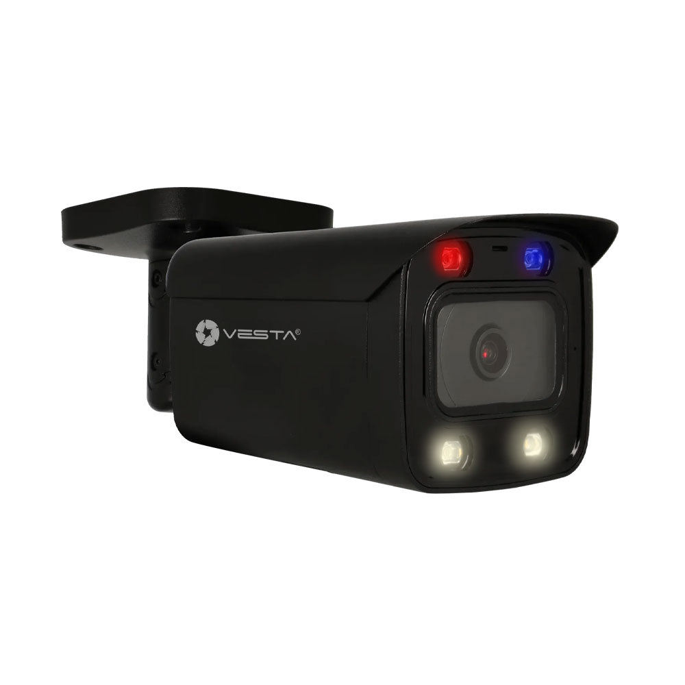 Caméra IP Vesta Advanced Video Smart Dual Light Caméra IP d'extérieur Active Deterrence Pro AI en noir. 5MP@25ips et H.265+. Smart Dual… – IPC-B35-AS-PV-B