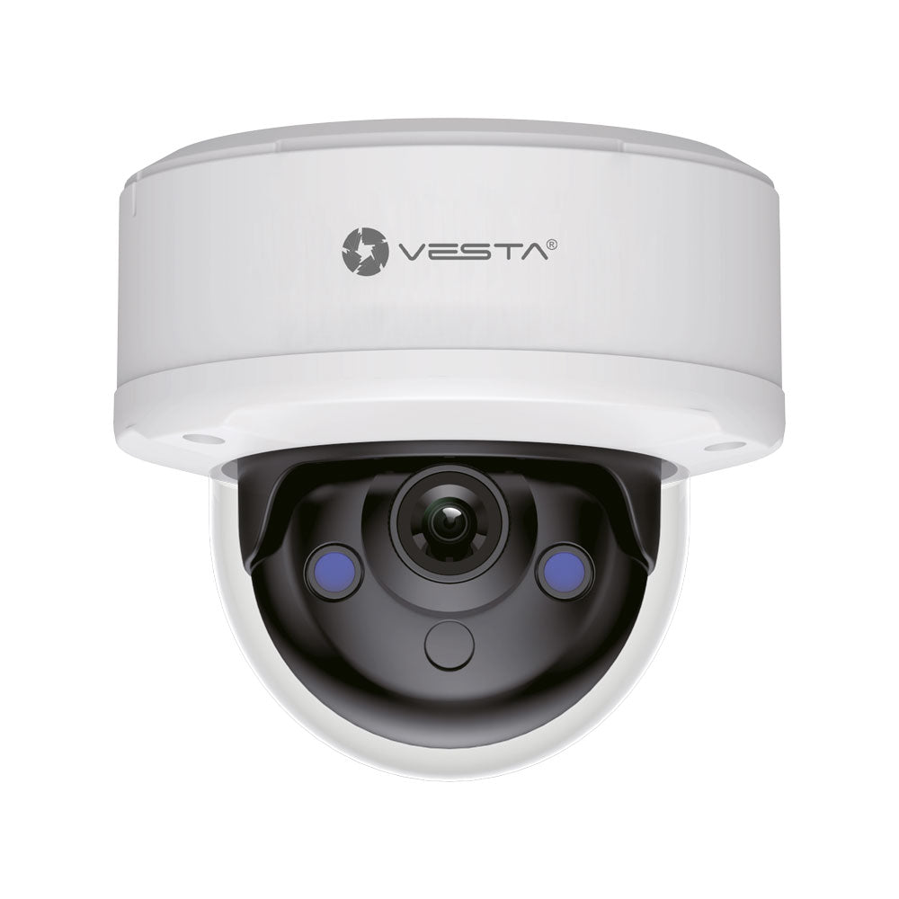 Dôme IP Vesta Advanced Video Dual Light Eco pour l'extérieur. 4MP@20ips et H.265. 0.01 lux F2.0 et Smart Dual Light avec IR 30 m et… – IPC-D14-E