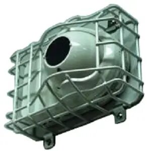 Grille métallique de protection pour l'émetteur/récepteur OSID.