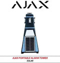 Tour de détection à énergie solaire Rapiddetect avec détecteurs Ajax