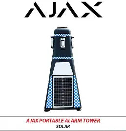 Tour de détection à énergie solaire Rapiddetect avec détecteurs Ajax