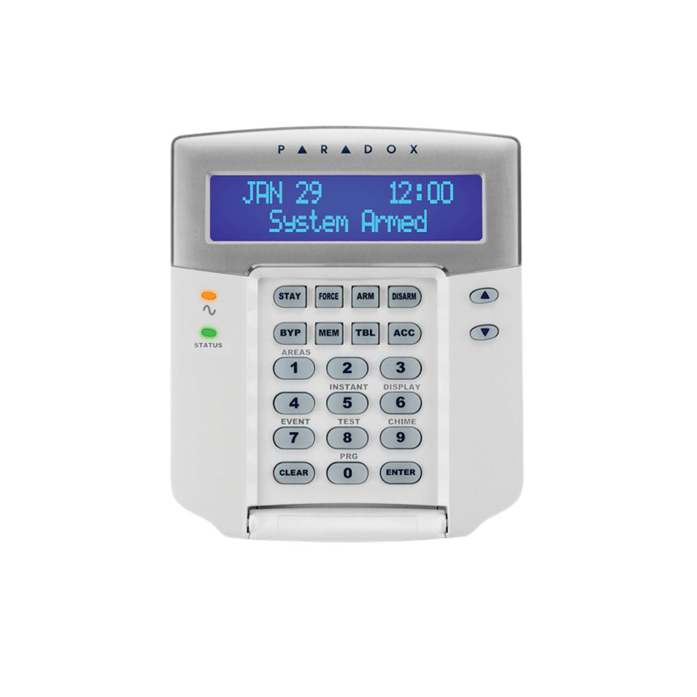 Clavier LCD en anglais + 1 sortie PGM