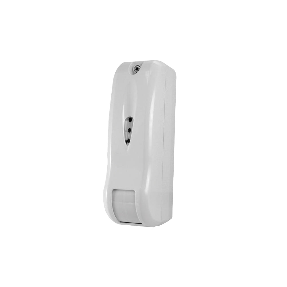Detector de cortina de doble tecnología con transceptor inalámbrico compatible con Pyronix Enforcer para uso en exterior