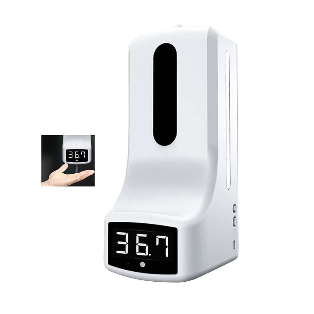 Distributeur de gel hydroalcoolique avec capteur de température intelligent