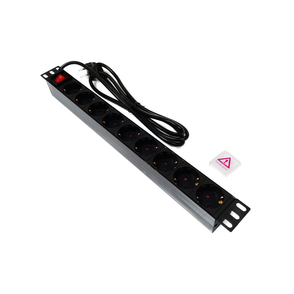 Bloc d'alimentation à 9 prises pour rack