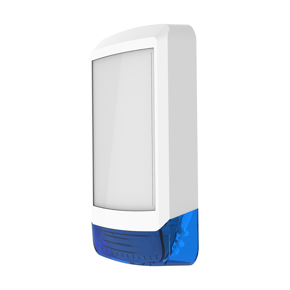 Odyssey X1 blanc/bleu pour la base de la sirène extérieure rétro-éclairée Odyssey X-B