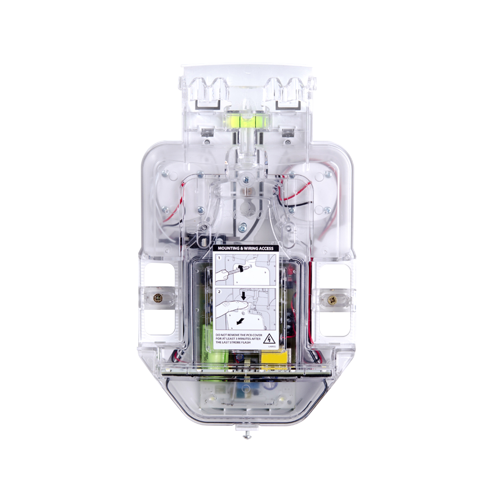 Base de sirène extérieure rétroéclairée Odyssey X-B pour compléter la gamme d'enceintes Odyssey X1 et Odyssey X3.