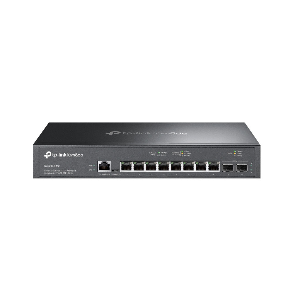 Switch L2+ à 8 ports 2.5G et 2 SFP+ 10 Gigabit