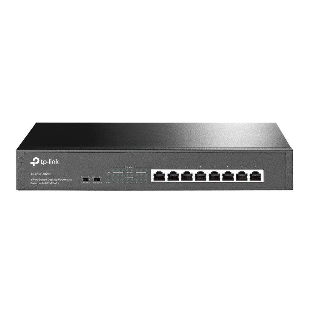 Commutateur Gigabit PoE+ à 8 ports