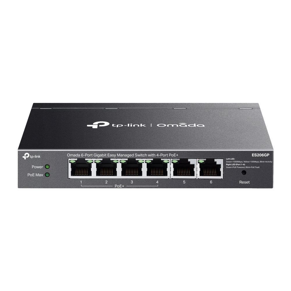 Commutateur administrable Gigabit Easy à 6 ports avec 4 ports PoE