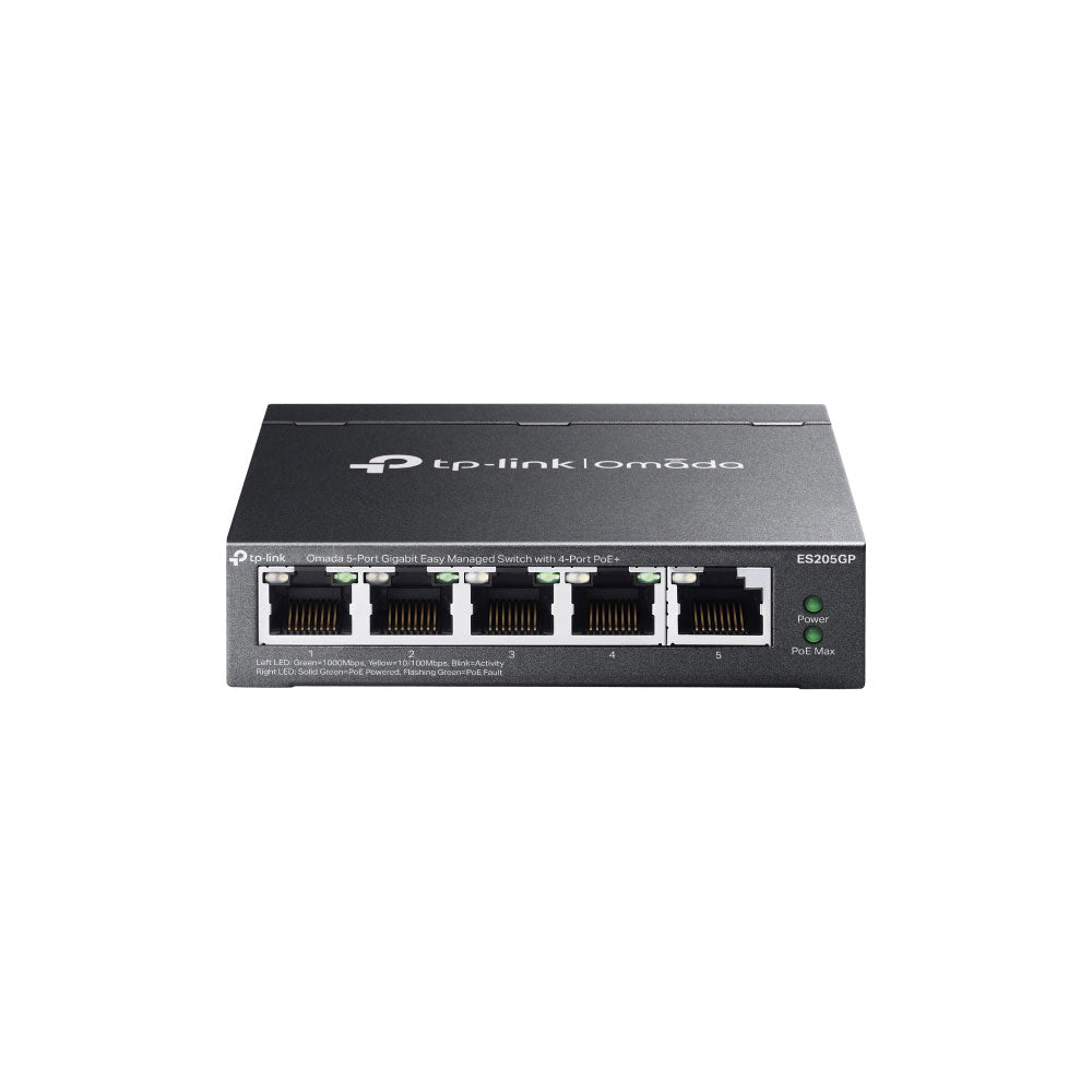 Commutateur géré Gigabit Easy à 5 ports avec 4 PoE+