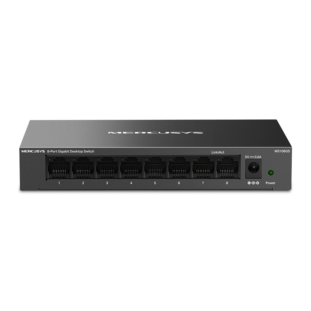 Commutateur Mercusys Gigabit 8 ports avec boîtier métallique