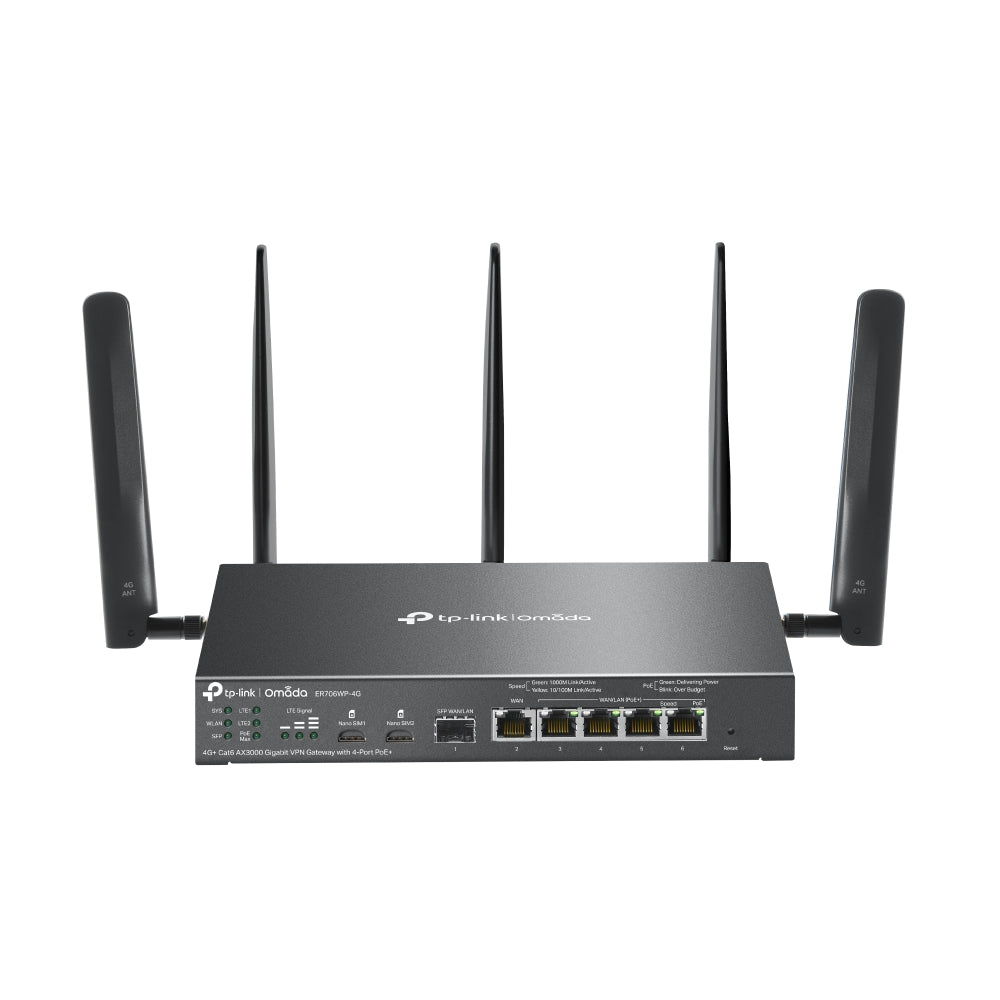Routeur VPN 4G+ Wi-Fi 6 AX3000 TP-Link Omada