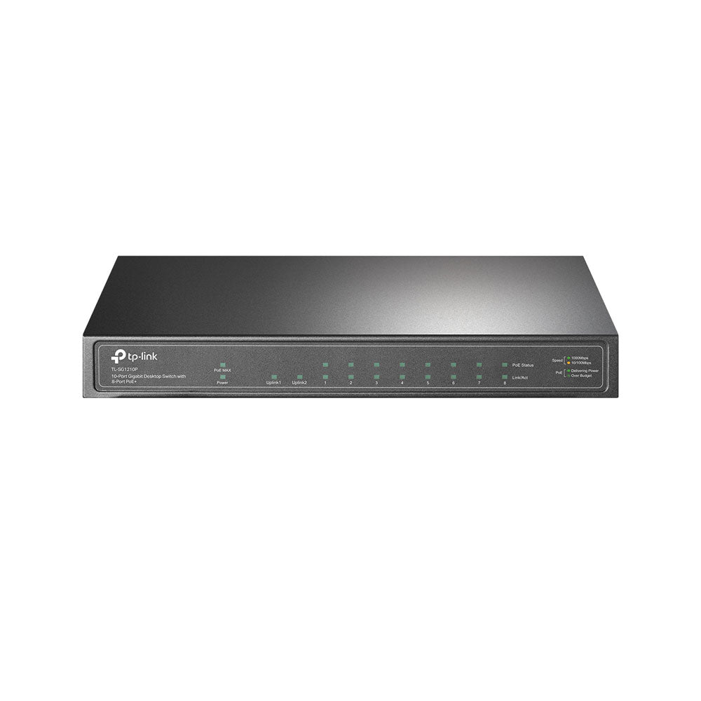 Commutateur non administrable Gigabit PoE+ TP-Link 10-Port avec SFP