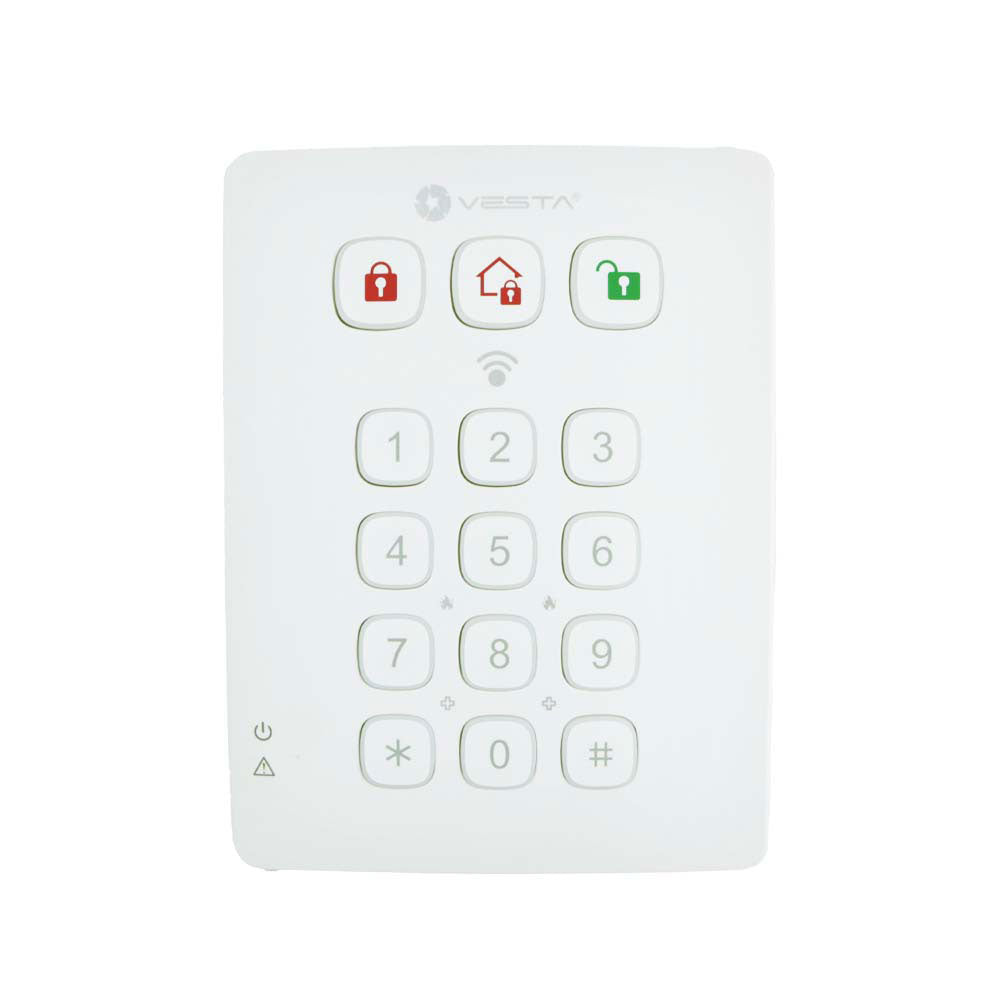 Clavier radio VESTA avec lecteur de proximité et Bluetooth – VESTA-012N-NOTAG
