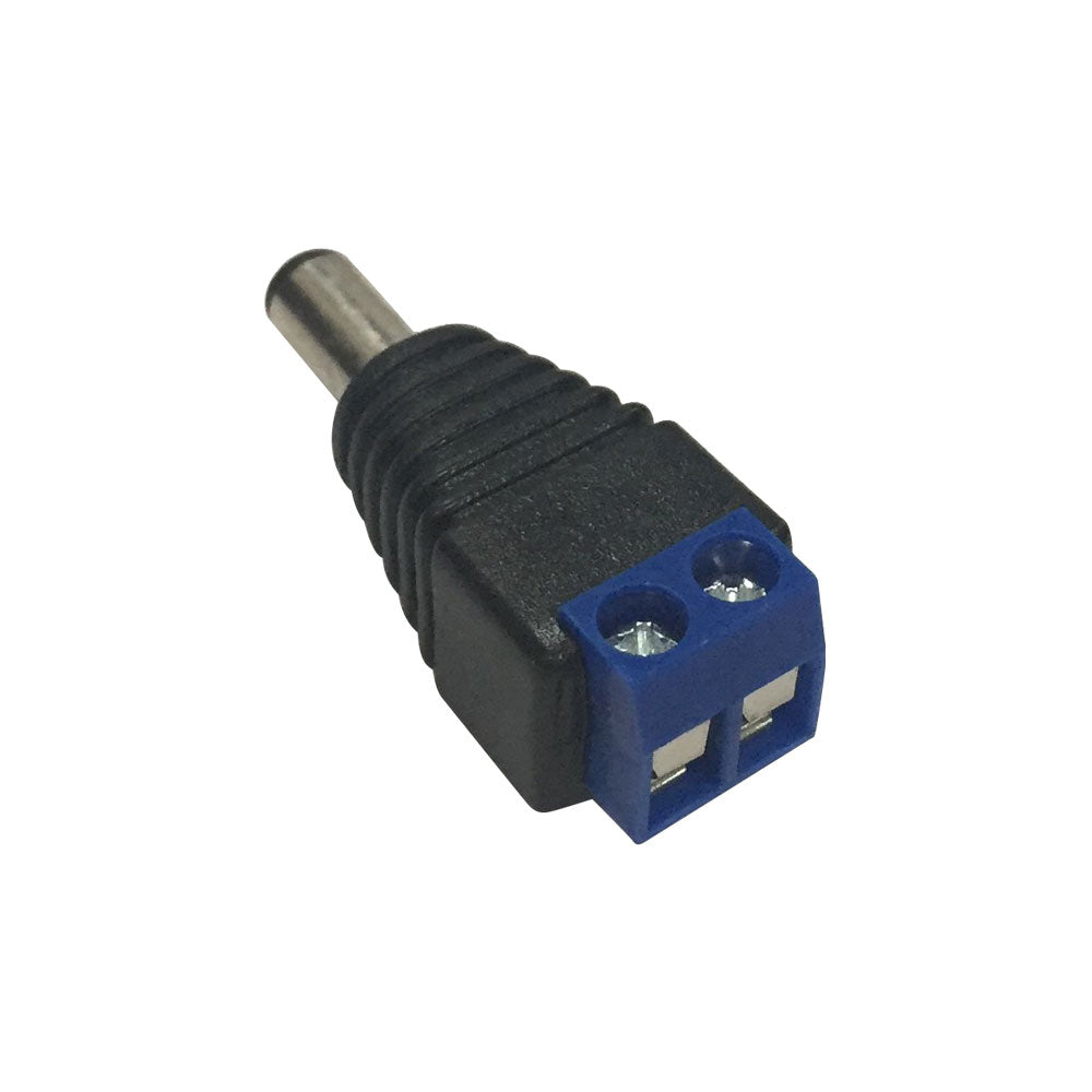 Connecteur d'alimentation DC mâle VESTA avec bornier à 2 broches – VESTA-485