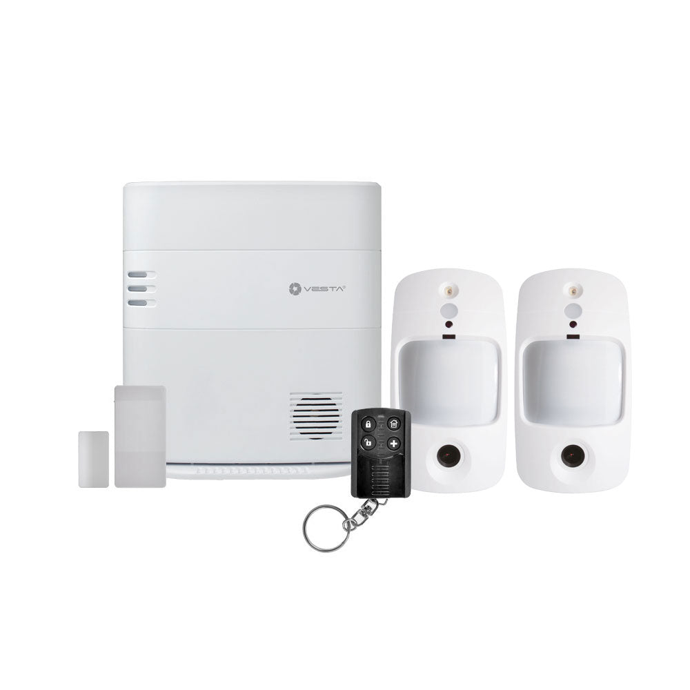 Kit d'intrusion VESTA SmartSeries avec centrale IP et 4G. 640 zones radio, 240 utilisateurs et 8 partitions – VESTA-514